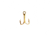 Eagle Claw Snelled Treble Hook,Non-Offset,Straight Point,Regular Shank,Mono,18in,Gold 673H-12