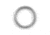 Eagle Claw Split-Ring,Resealable Package,Nickel,Size 4 01143-004