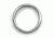 Eagle Claw Split-Ring,Resealable Package,Nickel,Size 8 01143-008