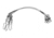 Eagle Claw Steel Leader Float w/Coastlock Snap and Crane Swivel,36in,60lb 08014-015