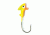 Eagle Claw Walleye Jig Hook,Size 1/4oz,Chart/Orange ECJH14-CHOR