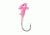 Eagle Claw Walleye Jig Hook,Size 1/8oz,Pink Uv ECJH18-PUV