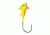 Eagle Claw Walleye Jig Hook,Size 3/8oz,Chart/Orange ECJH38-CHOR