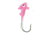 Eagle Claw Walleye Jig Hook,Size 3/8oz,Pink Uv ECJH38-PUV