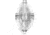 Eagle Claw Water Weighted Spin Floats,2in,Bulk 07110-005