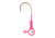 Eagle Claw WBH34-13 Ball Head Jig 3/4 OZ, PINK, Bronze Hook 4 jigs per retail, WBH34-13