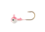 Eagle Claw WBH34-17 Ball Head Jig 3/4 OZ, PINK/PEARL, Bronze Hook 4 jigs per retail, WBH34-17