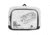 Eagle Creek Cargo Hauler Special Edition, White Diamond/Black, 60L, EC0A3KO8255