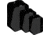 Eagle Creek Pack-It Reveal Cube Set, Black, Extra Small/Small/Medium, EC050406010