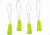 Eagle Creek Reflective Zipper Pull Set-Strobe