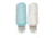 Eagle Creek Silicone Bottles 3 Oz-Clear/Aqua