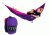 Eagle's Nest Outfitters Double Nest Hammock-Purple/Fuchsia