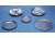 Eagle Thermoplastic Disposable Aluminum Weighing and Drying Pans D-126-50 Weighing Pans