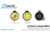 EAGTAC D25LC2 Clicky MKII Flashlight, Luminus SST20 CRI-95 4000K NW LED, 820lm, Black, D25LC2-CLICKY-MKII-SST20-NW