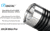 EAGTAC DX3B Mini Pro Flashlight, XHP50.2 CW LED, 2480lm, Black, DX3BM-XHP502-PRO-CW
