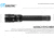EAGTAC GX30L2-R Pro Flashlight, XHP35 HD CW LED, 2000lm, Black, Medium 4126