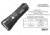 EAGTAC MX3T Flashlight, XHP70.2 CW LED, 4850lm, Black, MX3T-XHP702-REG-CW