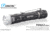 EAGTAC P25LC2 Diffuser Flashlight, XM-L2 U2 NW w/ LEDarray LED, 1150lm w/ 475lm, Black, P25LC2-Diffuser-XML2-NW