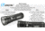 Eagtac Rechargeable MX30L3-R XHP70 4625 Lumens LED Flashlight, Black, Medium, MX30L3RXHP70