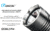 EAGTAC SX30L3 Pro Flashlight, XHP70.2 CW LED, 4350lm, Black, SX30L3-XHP702-PRO-CW