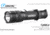 Eagtac T200C2 XML2 U4 1277 Lumen Tactical Flashlight, Black, Medium, T200C2XML2