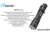 EAGTAC T25C2 MKII Pro Flashlight, XHP35 HD NW LED, 1860lm, Black, T25C2-MKII-XHP35-HD-PRO-NW
