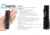 EAGTAC TX25C2 Flashlight, XP-L HI V2 NW LED, 1068lm, Black, TX25C2-XPLHI-BASE-NW
