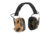 Earmor Electronic Ear Muffs w/ Gel Earpads &amp; AUX Input, 22dB, Coyote Brown, M31-CB PLUS
