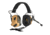 Earmor ElectronicHeadset Communication w/ Gel Earpads &amp; Nexus TP-120 Cable, 22dB, Coyote Brown, M32-CB PLUS