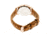 Canopies Wood Watch,33mm,Turquois Dial,Khaki/Tan Leather Band