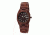 Earth Medullary Ray Wooden Watch, Red, Unisex ETHEW1903