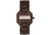 Earth Wood Acadia Bracelet Watch, Dark Brown, One Size, ETHEW4702