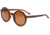 Earth Wood Canary Polarized Sunglass, Red Rosewood/Brown, One Size, ESG040R
