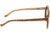 Earth Wood Canary Polarized Sunglass, Zebrawood/Black, One Size, ESG040Z