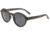 Earth Wood Maho Polarized Sunglass, Black Stripe/Black, One Size, ESG085G