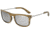 Earth Wood Queensland Polarized Sunglass, Zebrawood/Grey, One Size, ESG011SL