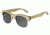 Earth Dade Sunglasses, Bamboo Ebony Wood Frame, Brown Lens, ESG088BE