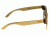 Earth Dade Sunglasses, Bamboo Ebony Wood Frame, Brown Lens, ESG088BE