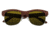 Earth Dade Sunglasses, Rosewood Bamboo Wood Frame, Brown Lens, ESG088RB