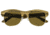 Earth Dade Sunglasses, Zebra Rosewood Wood Frame, Brown Lens, ESG088ZR