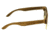 Earth Dade Sunglasses, Zebra Rosewood Wood Frame, Brown Lens, ESG088ZR