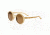 Earth Wood Canary Polarized Sunglasses, Bamboo Frame, Brown Lens, Bamboo/Brown, One Size, ESG040B