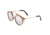 Earth Petani Polarized Sunglasses, Zebra/Silver, One Size, ESG034ZW