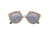 Earth Petani Polarized Sunglasses, Zebra/Silver, One Size, ESG034ZW
