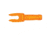 Easton 5mm MicroLite Nocks, Orange, 12 pk, 1006168