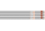 Easton 6.5mm 300 Bowhunter Arrow w/2in Bully Vanes, 6 Pack, 9.5 Grain, 32in, Black/Orange/White, 829467