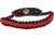 Easton Wrist Sling Diamond Paracord Wide Braid, Red, 922917