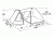 Easy Camp 4-Person Corona 400 Dome Tent, Light/Dark Blue, 5709388077974