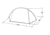 Easy Camp Double Daylily Single Hoop Tent, Light/Dark Blue, 5709388080165