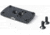 EAW German Tactical Mount Red Dot Adaptor, Noblex Sight, Hole Distance 10mm, Angeled Mount, Height 6mm, Black, 60021